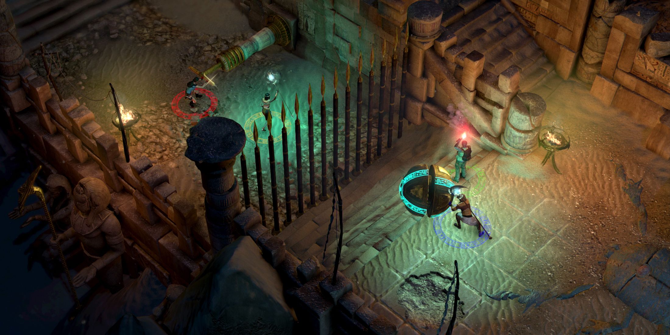 lara croft temple of osiris puzzle