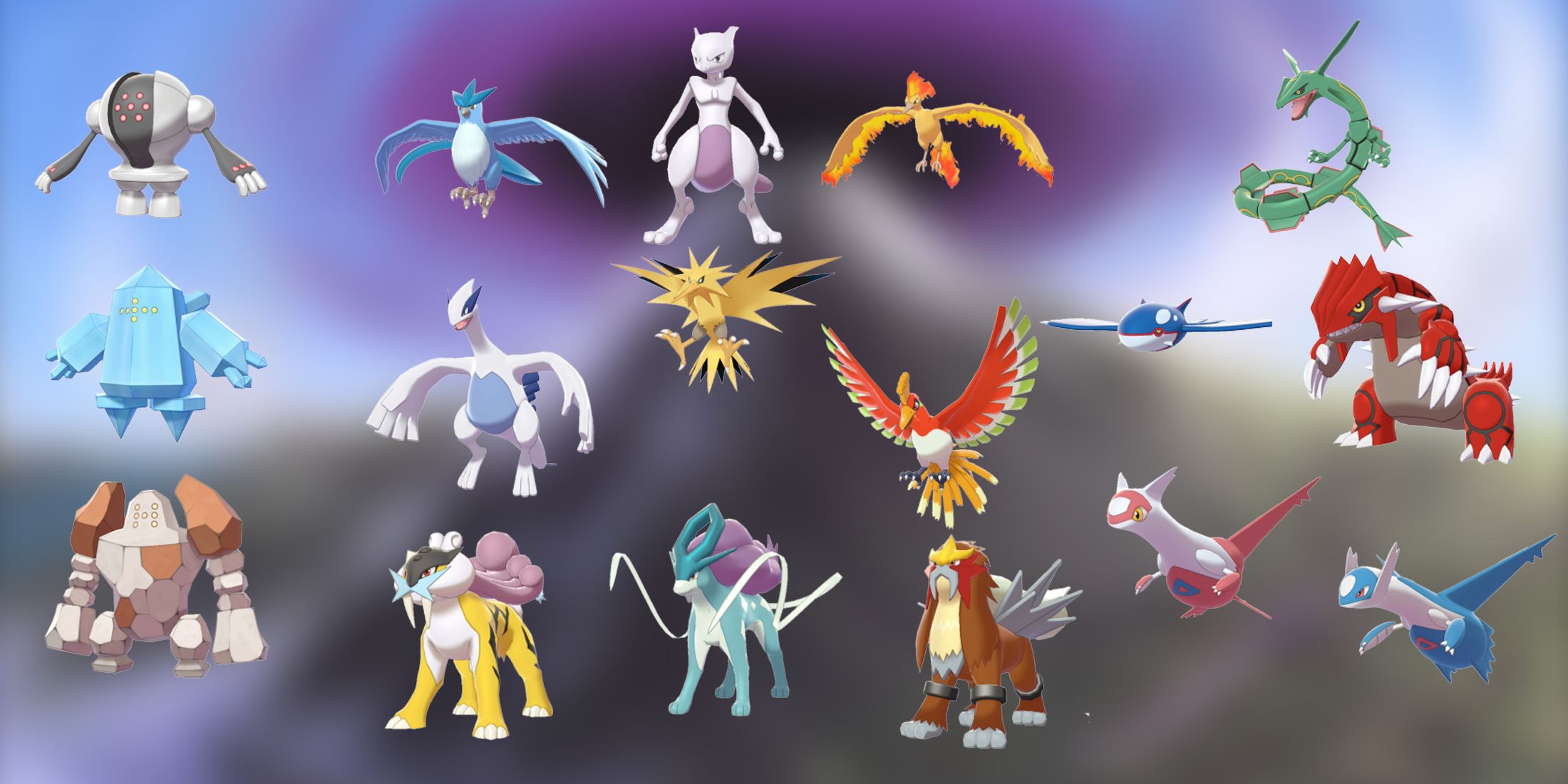 Legendary Pokemon In Brilliant Diamond & Shining Pearl