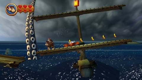 Image of the Letter N in Donkey Kong Country Returns HD