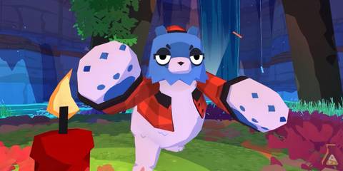 Lil Gator Game bear character