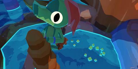 Lil Gator Game stalagmite climb