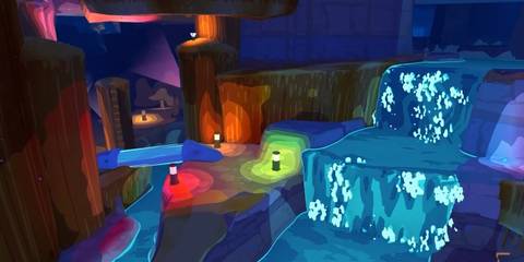 Lil Gator Game underground caves