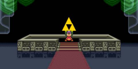 Link obtains the Triforce.