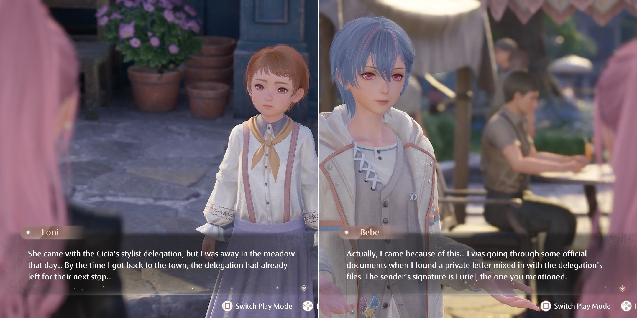 Loni tells Infinity Nikki about her friends and Bebe.