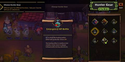 lost castle 2's hunter gear.