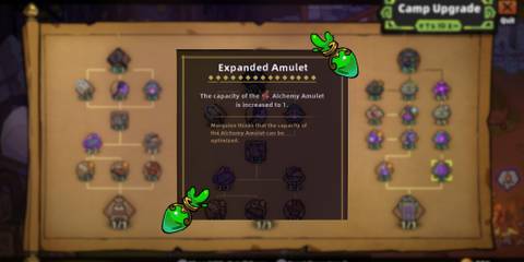 expanded amulet skill in lost castle 2.