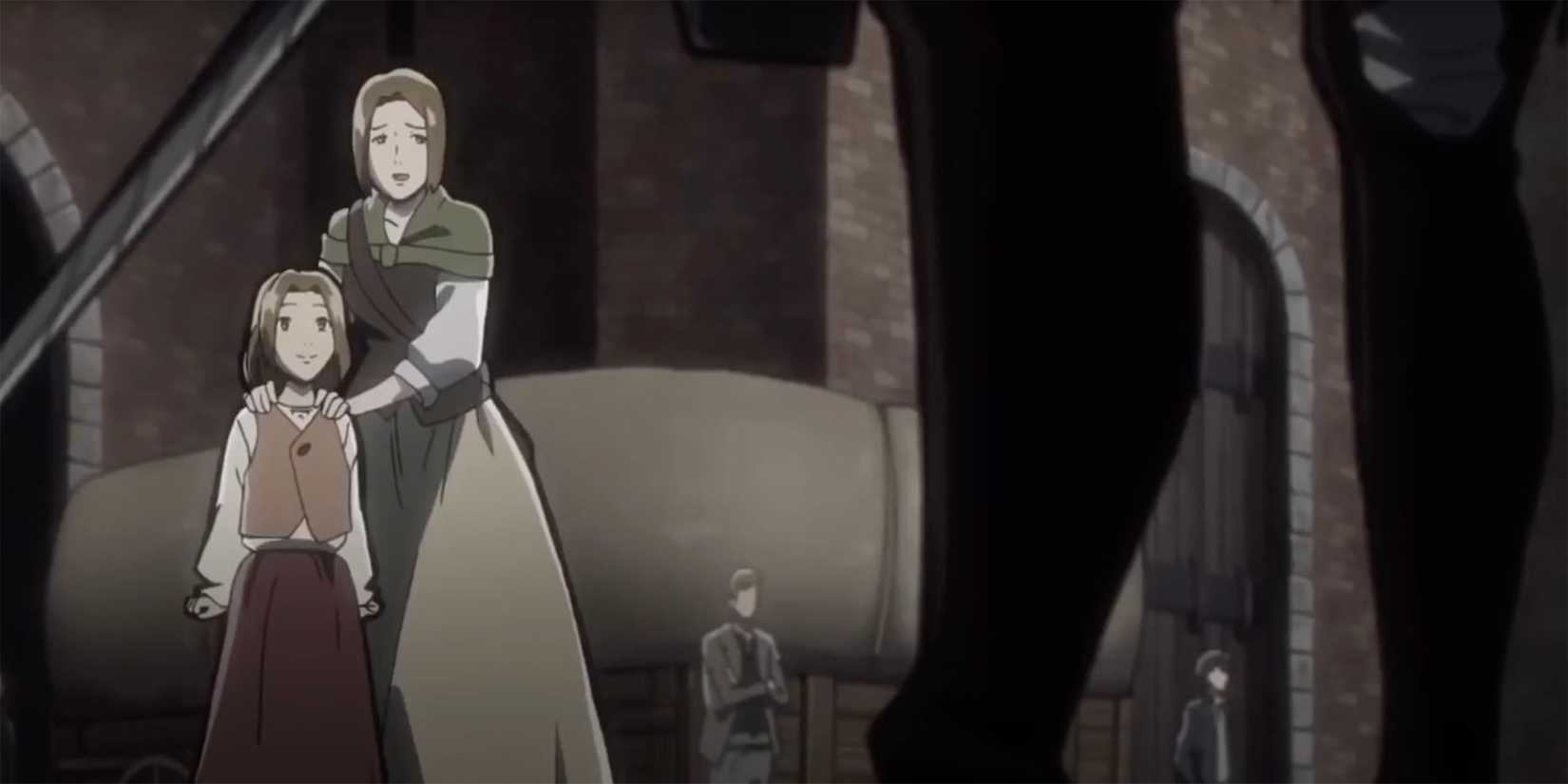 louise thanking mikasa