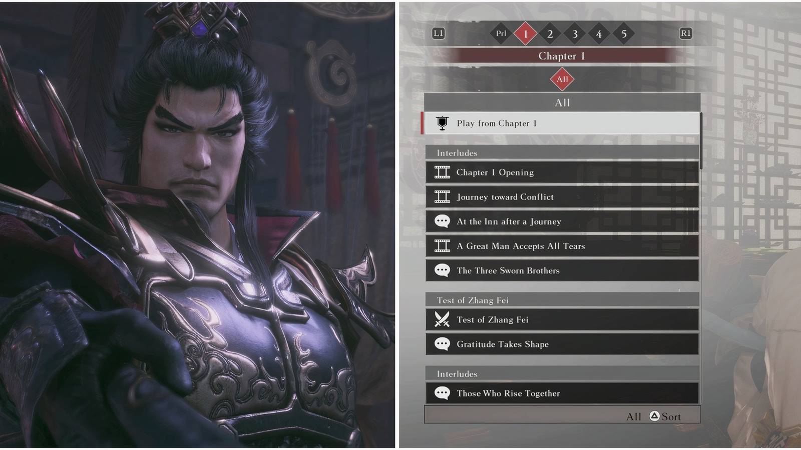 Lu Bu and the timeline in Dynasty Warriors Origins