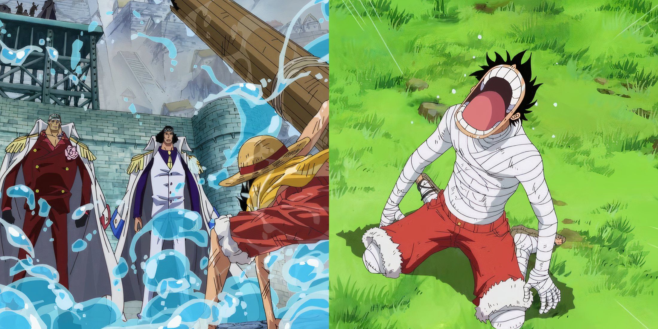 Luffy Marineford Moments