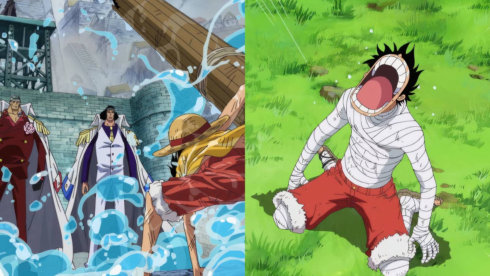 Luffy Marineford Moments
