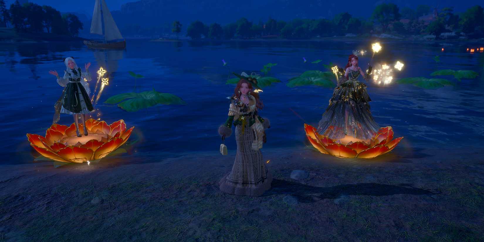 Luminous Bloom Message By Another Stylist in infinity nikki