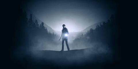 Promo art for Alan Wake