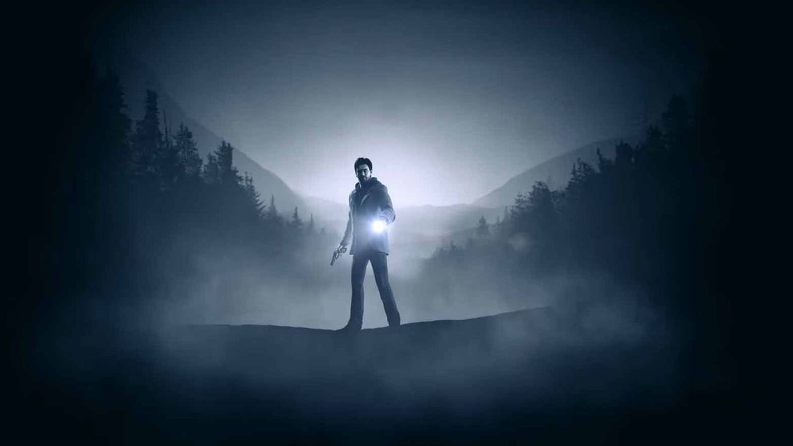 Promo art for Alan Wake