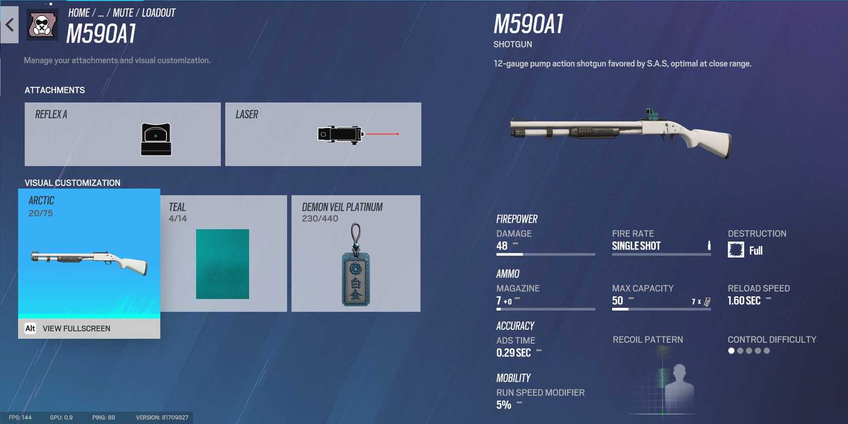 M590A1 Rainbow Six Siege