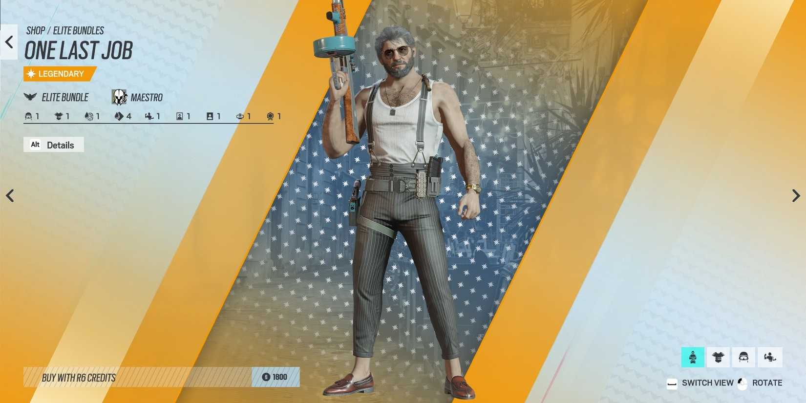 Maesto R6 Rainbow Six Siege: Best Elite Skins
