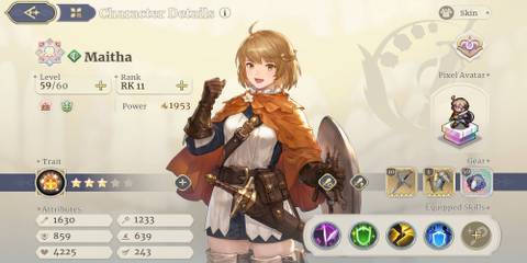 Maitha character description