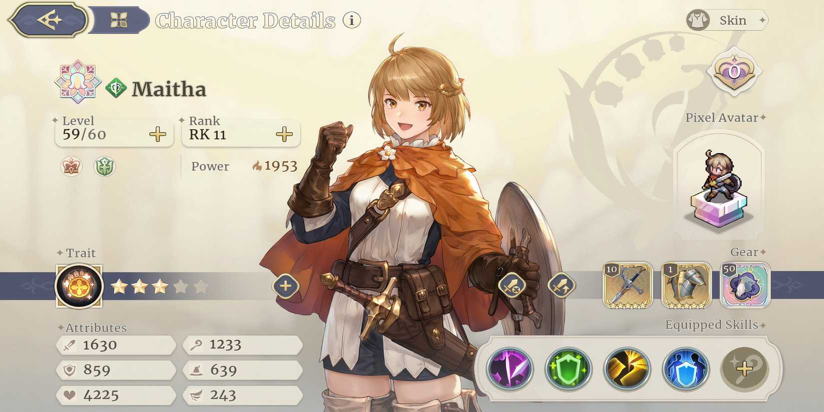 Maitha character description