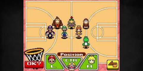 Mario Hoops 3-on-3 team selection