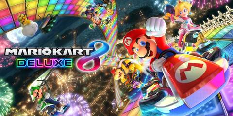 Mario Kart 8 Deluxe title screen