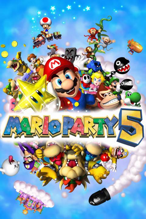 Mario Party 5 Tag Page Cover Art 