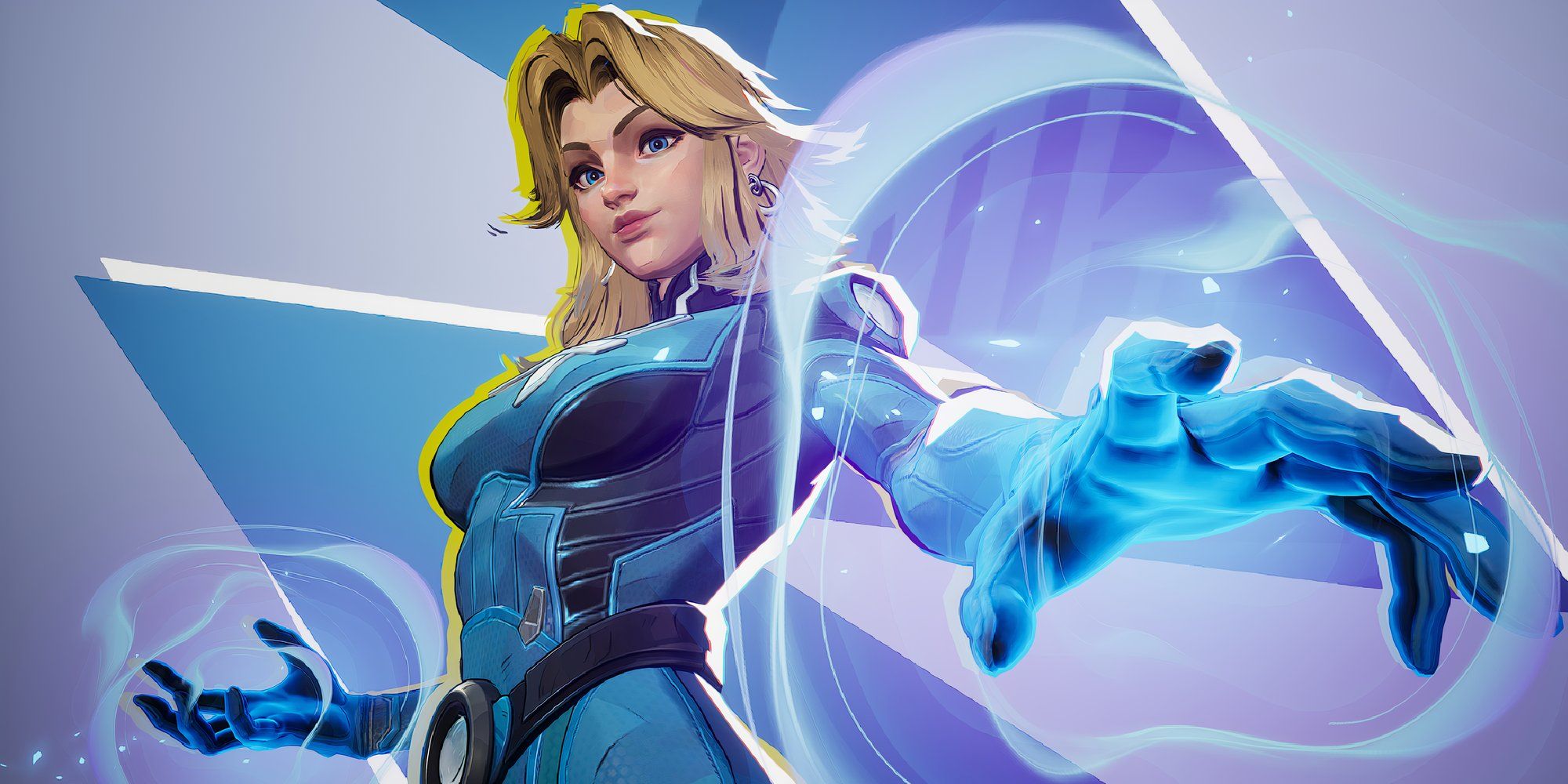 Gameplay screenshot of the Invisible Woman in Marvel Rivals