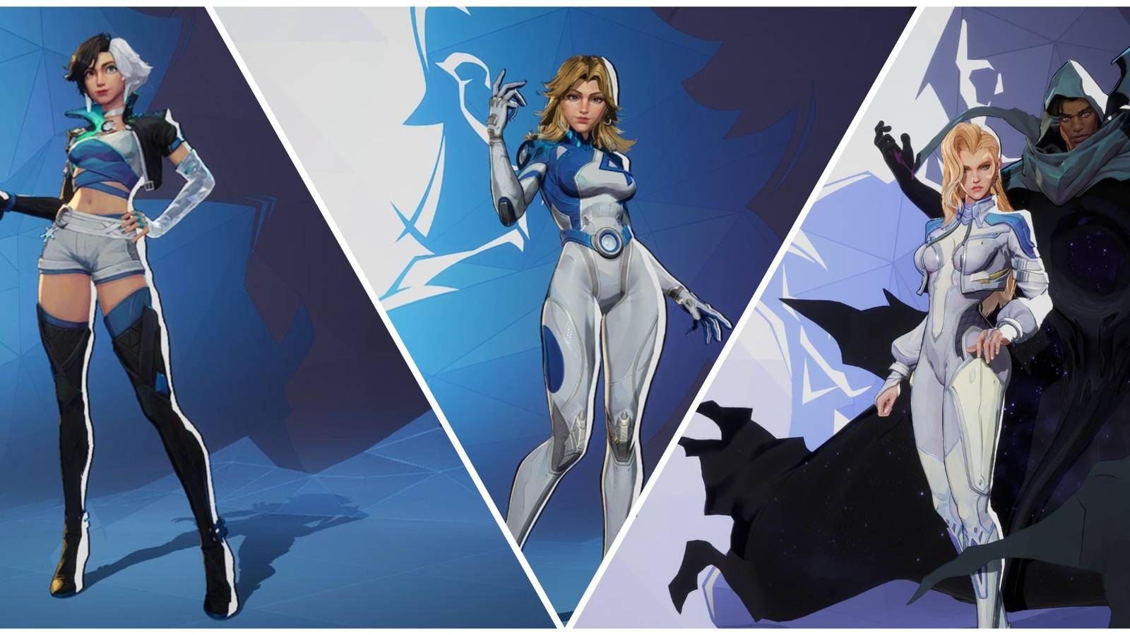Marvel Rivals Luna Snow Invisible Woman Cloak and Dagger Split Image