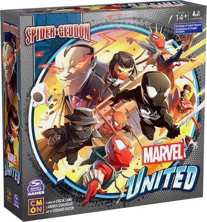 Marvel United Spider-Geddon Board Game