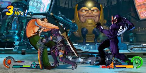 Gameplay screenshot for Marvel Vs. Capcom: Infinite & Beyond mod