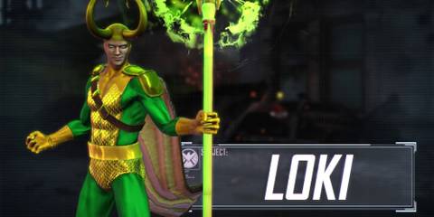 Loki's classic armor in Marvel Heroes