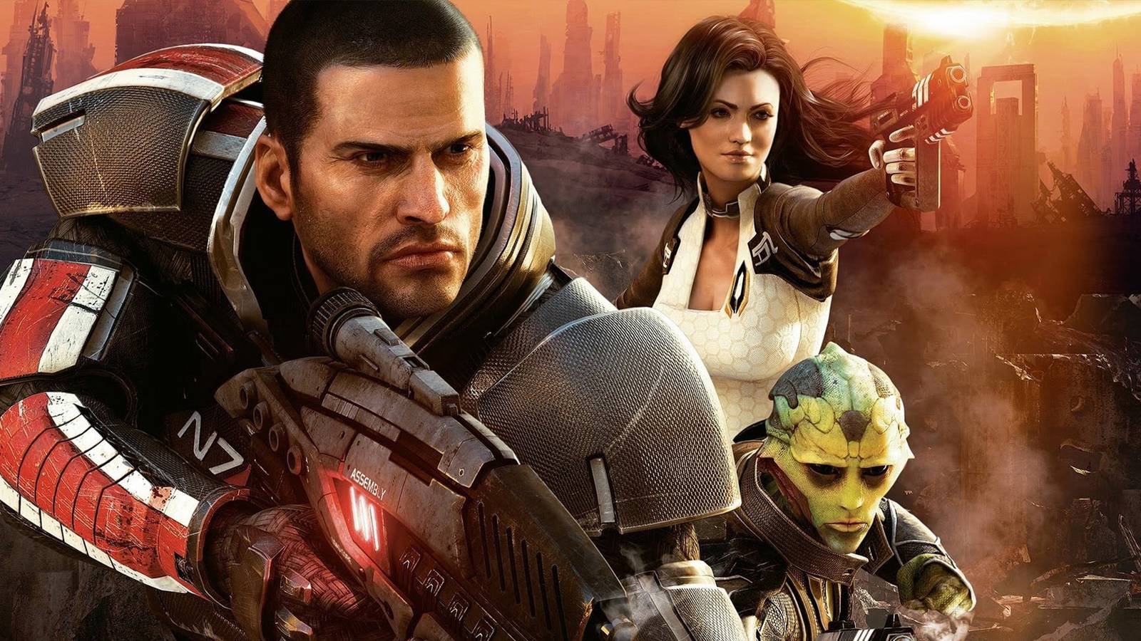 Mass Effect 2 key art