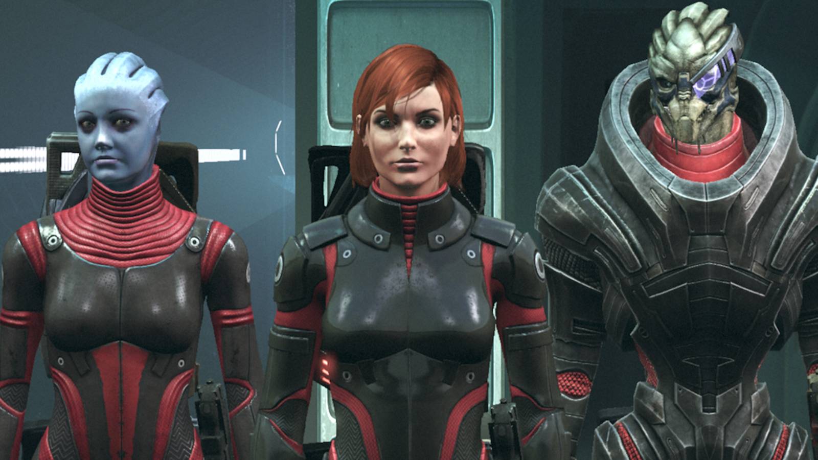 Mass Effect Liara Shepard Garrus