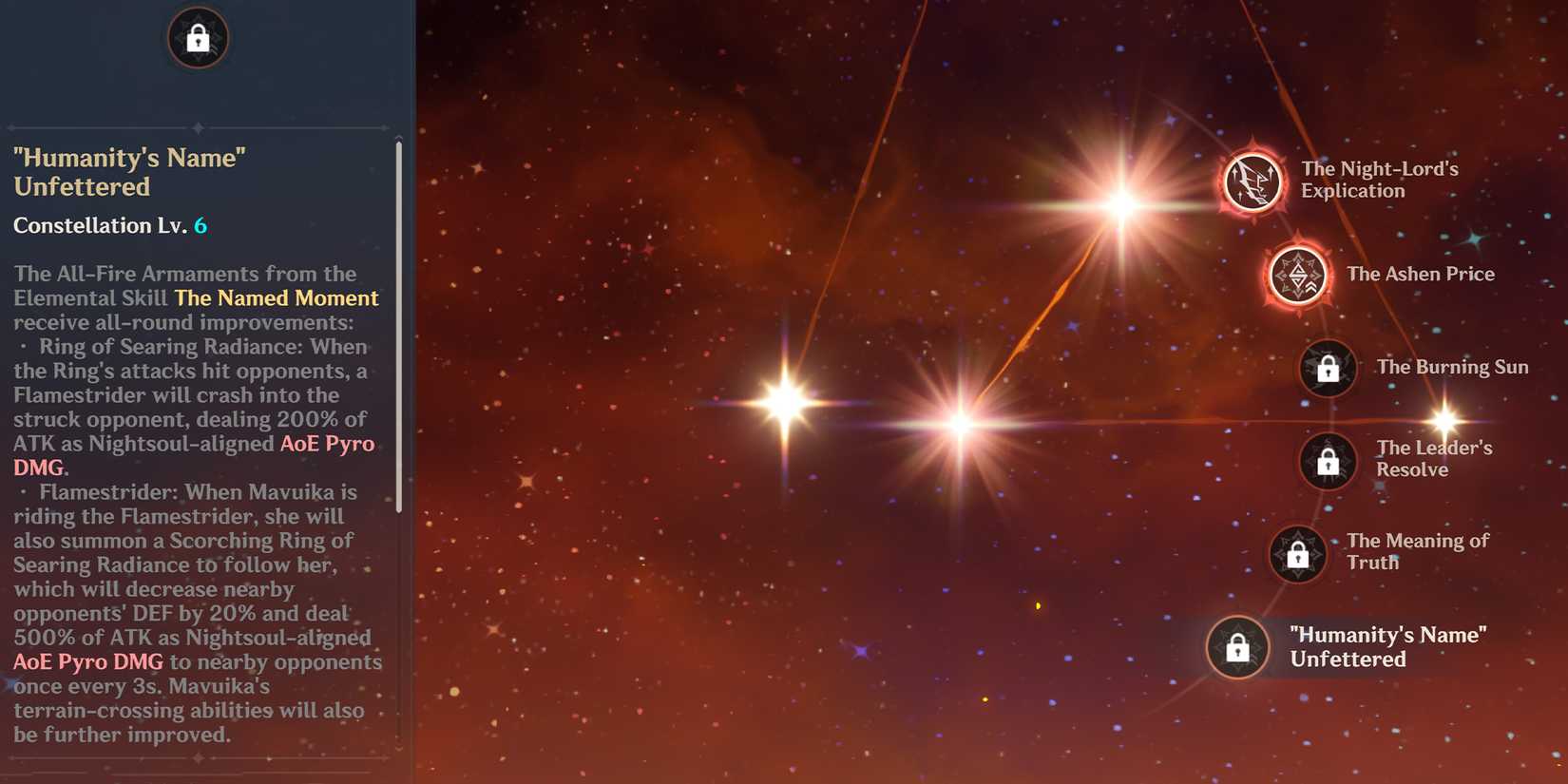 mavuika constellation c6 in genshin impact