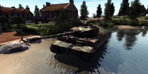 Men of War Assault Squad 2 camo tank