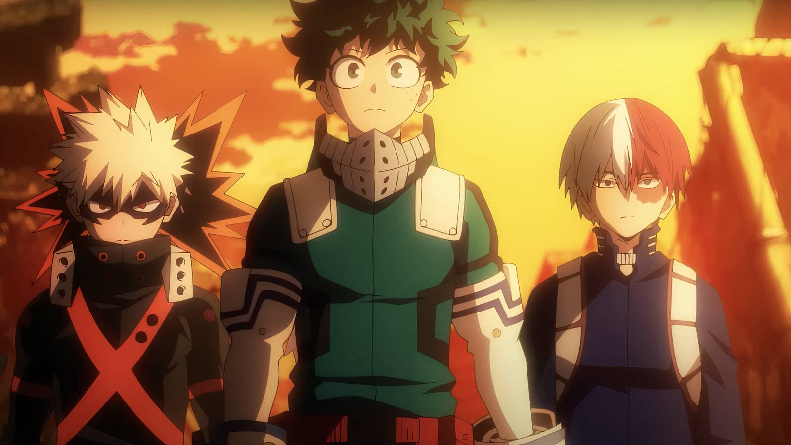 merry go round opening todoroki bakugo deku closeups