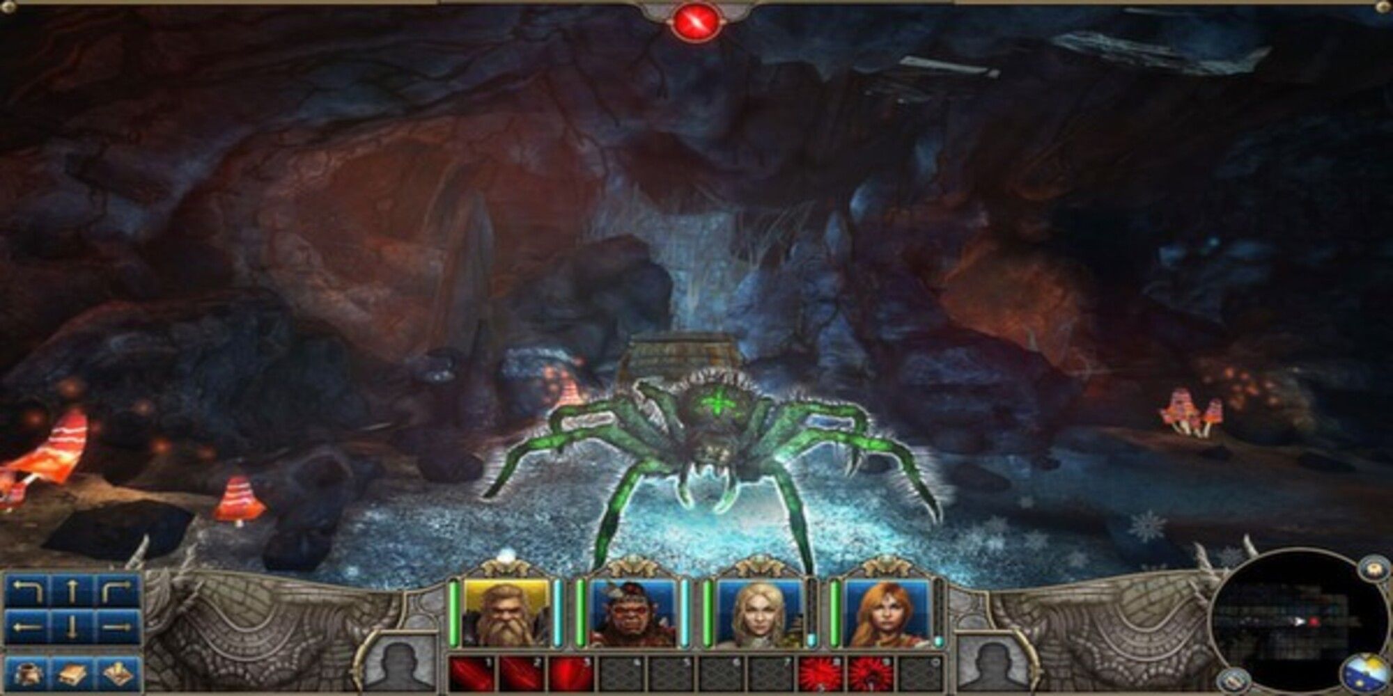 Fighting enemy in Might & Magic X: Legacy