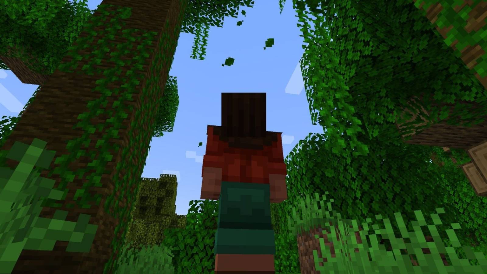 minecraft leaf particle update realism issue