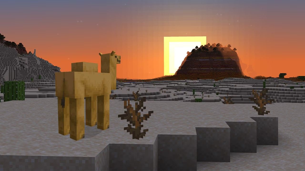 Minecraft Camel Desert biome body image