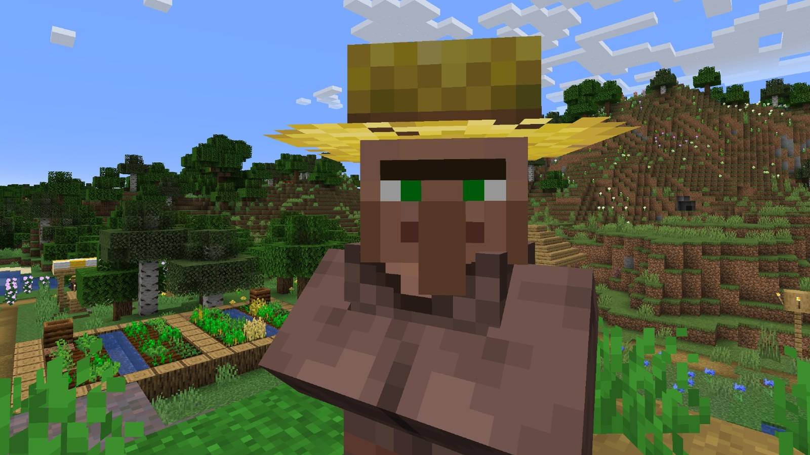 minecraft-world-seed-swamp-village