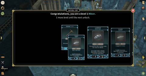 miner profession brighter shores