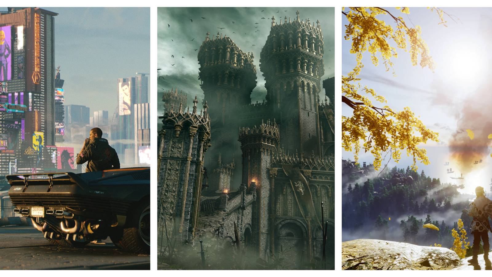 Cyberpunk 2077 Elden Ring Ghost of Tsushima
