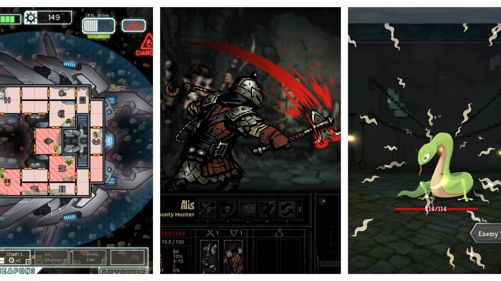 FTL Darkest Dungeon Slay the Spire