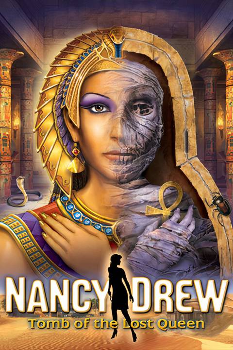Nancy Drew: Tomb of the Lost Queen Tag Page Cover Art