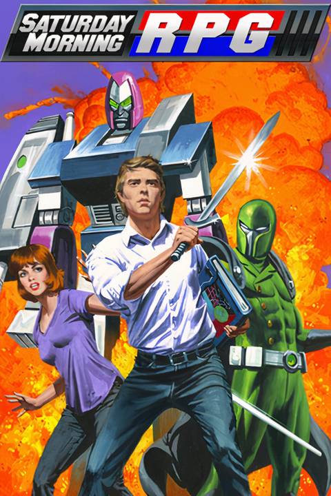 Saturday Morning RPG Tag Page Cover Art