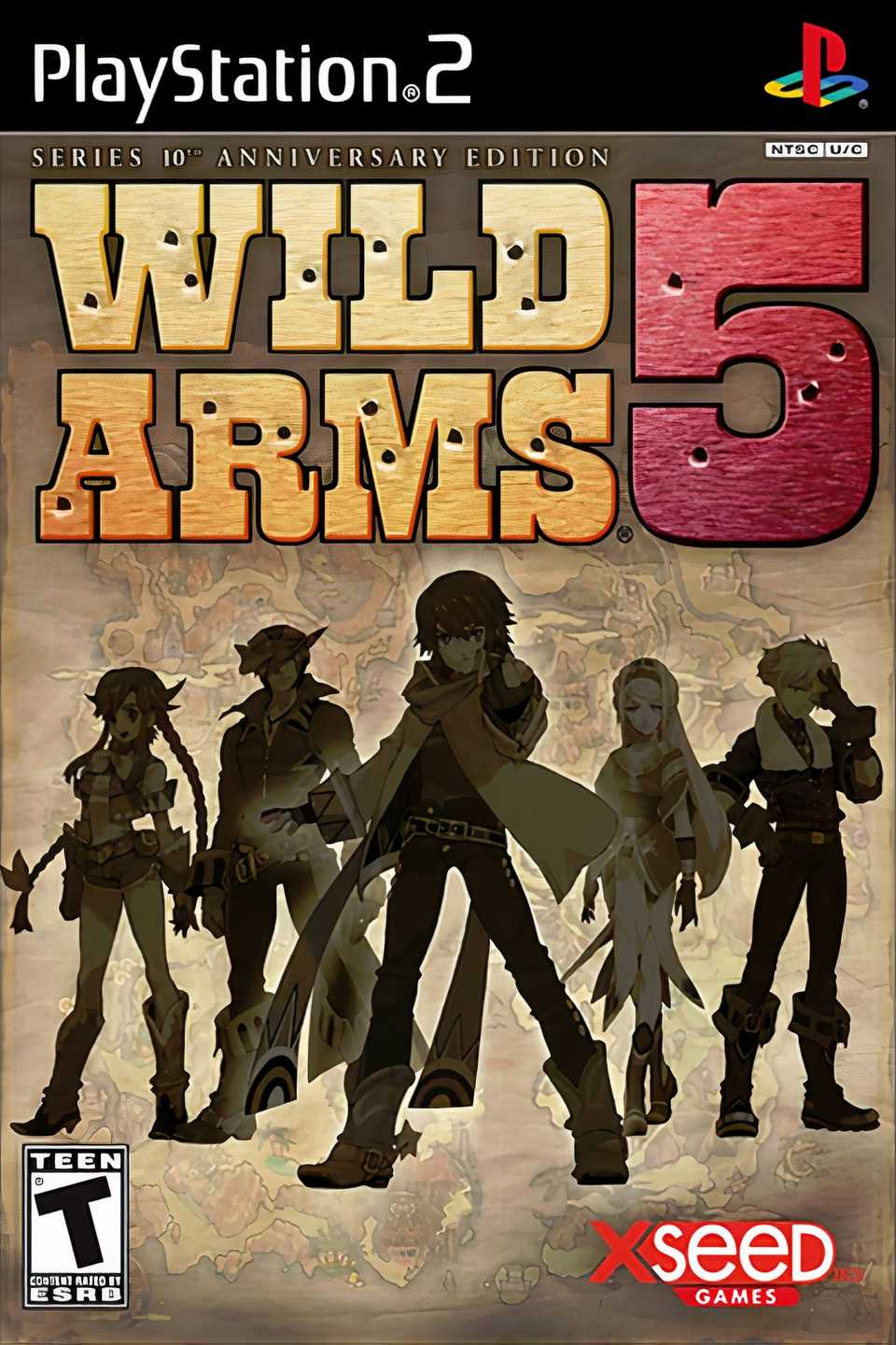 Wild Arms 5 Tag Page Cover Art