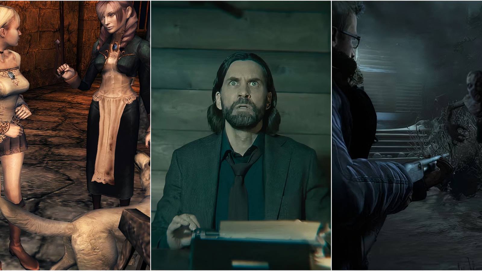 Haunting Ground, Alan Wake 2, Until Dawn