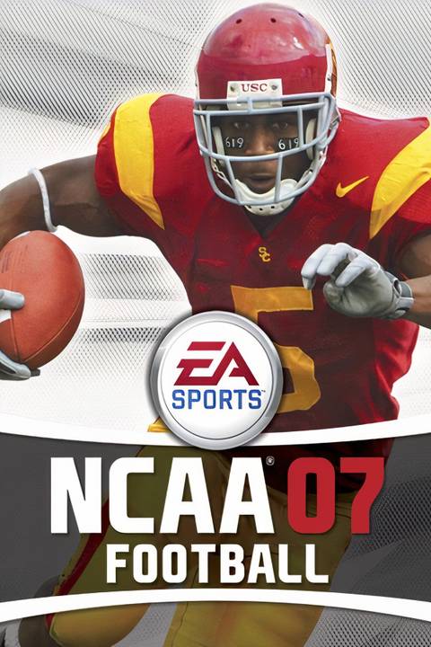 NCAA Football 07 Tag Page Cover Art