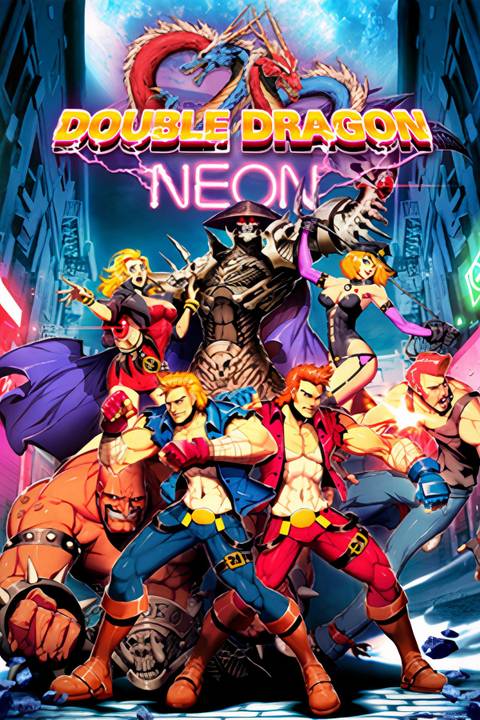 Double Dragon Neon Tag Page Cover Art