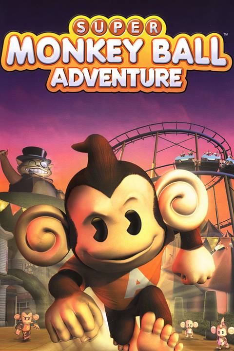 Super Monkey Ball Adventure Tag Page Cover Art