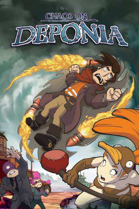 Chaos on Deponia Tag Page Cover Art