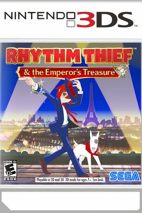 Rhythm Thief & the Emperor's Treasure Tag Page Cover Art